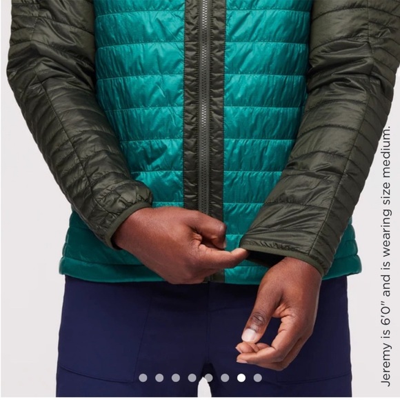 Cotopaxi Men’s XL Capa Insulated Hooded Jacket Woods Greenery Green NWT Puff - Picture 12 of 13